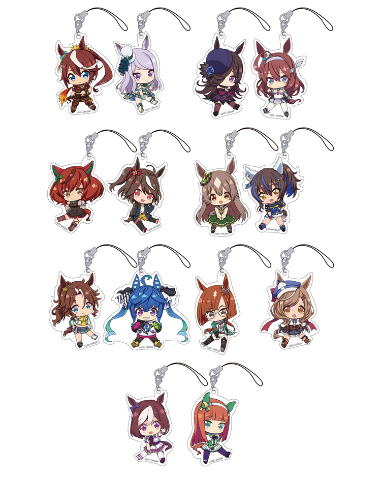ぺたん娘トレーディングアクリルストラップ ウマ娘 プリティーダービー ウマムスメ プリティーダービー A Area エーエリア アニメ マンガの体験型グッズ通販 A Area エーエリア