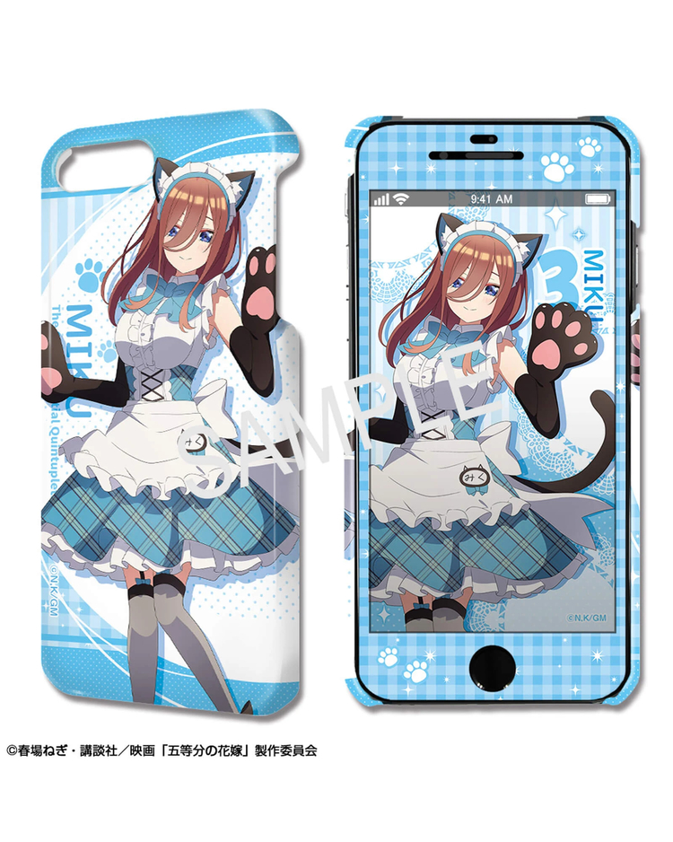 映画 五等分の花嫁 デザジャケット Iphone Se 第2世代 8 7 6 6s ケース 保護シート デザイン03 中野三玖 描き下ろし 五等分の花嫁 ゴトウブンノハナヨメ A Area エーエリア アニメ マンガの体験型グッズ通販 A Area エーエリア