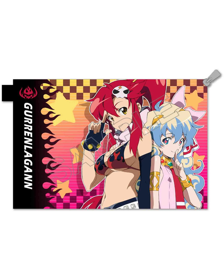 天元突破グレンラガン 撥水ポーチ ヨーコ ニア 天元突破グレンラガン テンゲントッパ グレンラガン A Area エーエリア アニメ マンガの体験型グッズ通販 A Area エーエリア