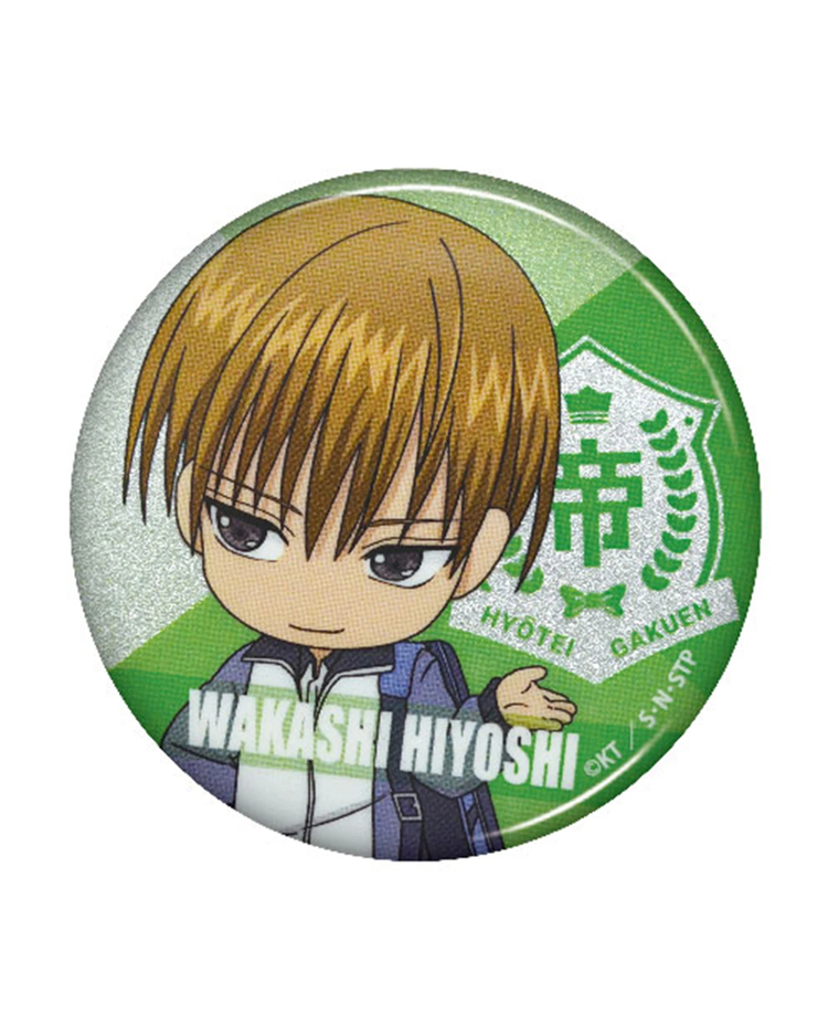 新テニスの王子様 グリッター缶バッジ 日吉若 新テニスの王子様 シンテニス ノオウジサマ A Area エーエリア アニメ マンガの体験型グッズ通販 A Area エーエリア